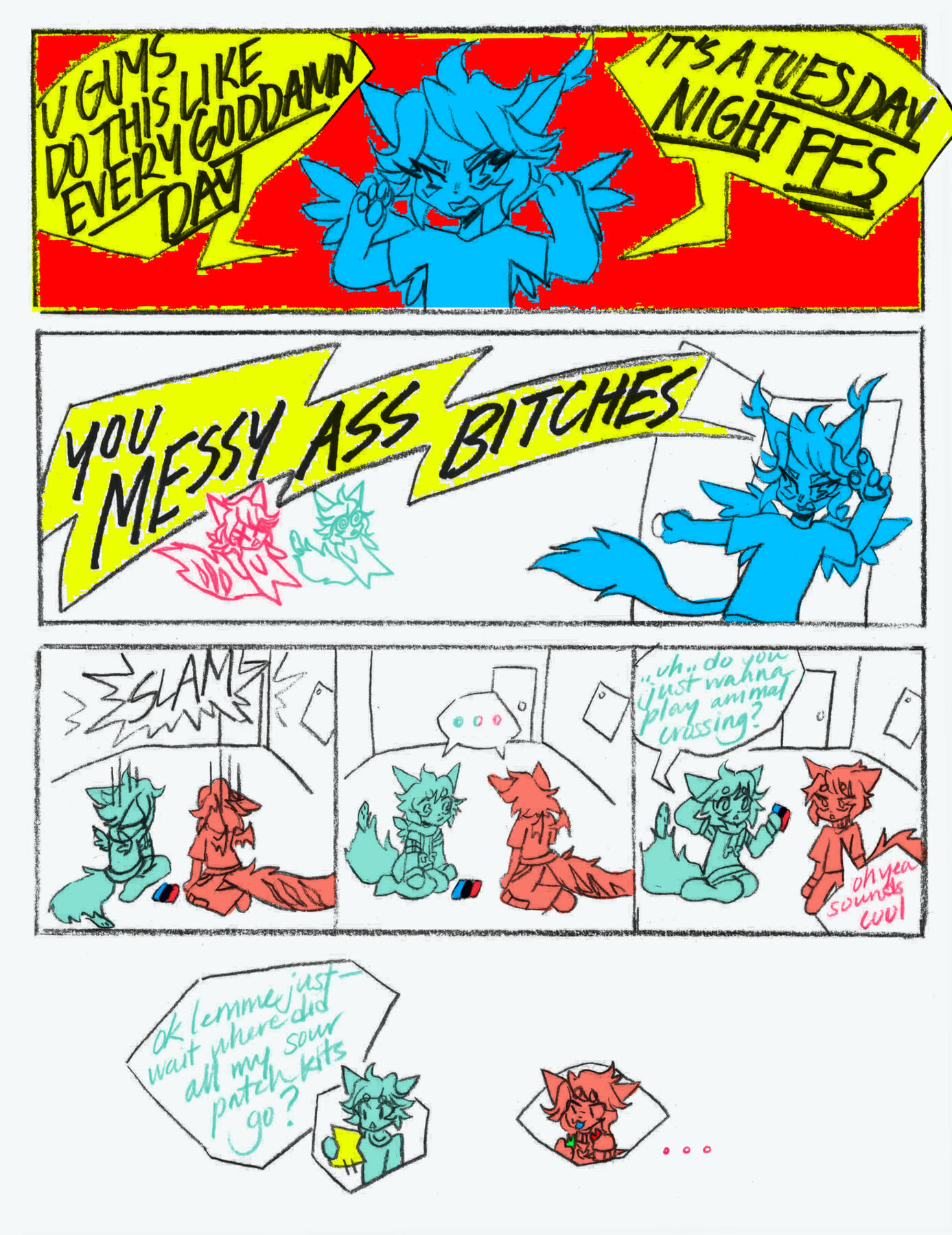 CAT FIGHT page 6